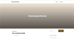 Desktop Screenshot of porcheron.info